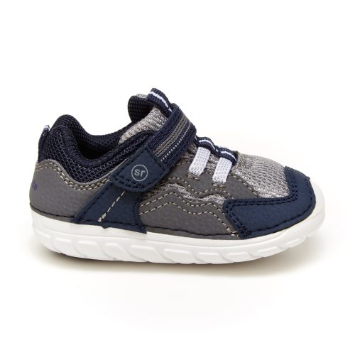 soft motion kylo sneaker littlekid navy grey 1