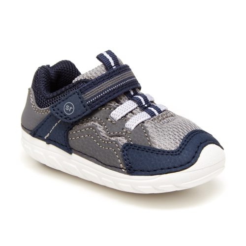 soft motion kylo sneaker littlekid navy grey 2