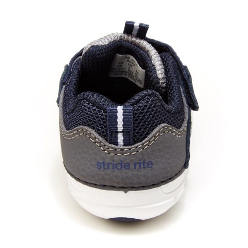 soft motion kylo sneaker littlekid navy grey 3