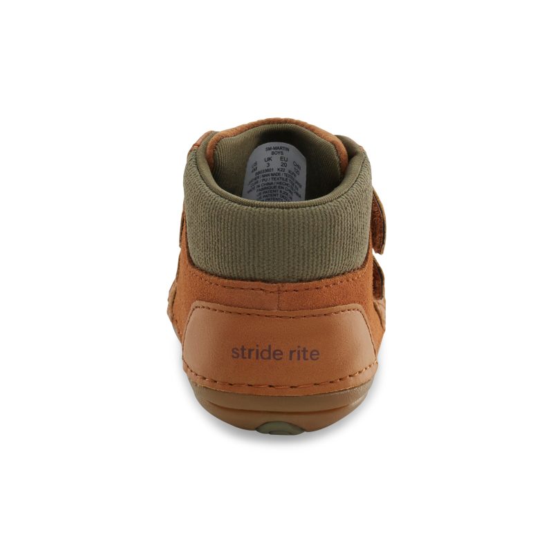 soft motion martin boot littlekid tan 3