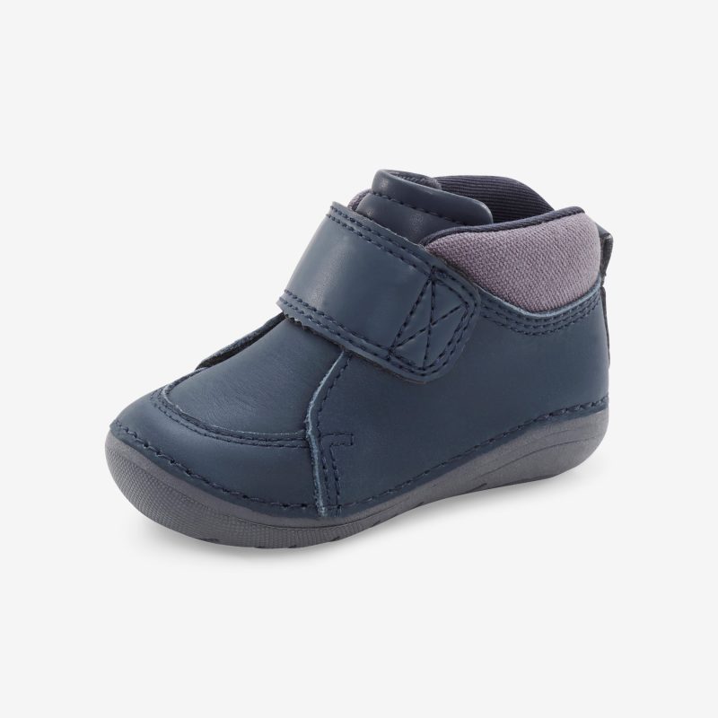 soft motion mateo boot littlekid navy 8