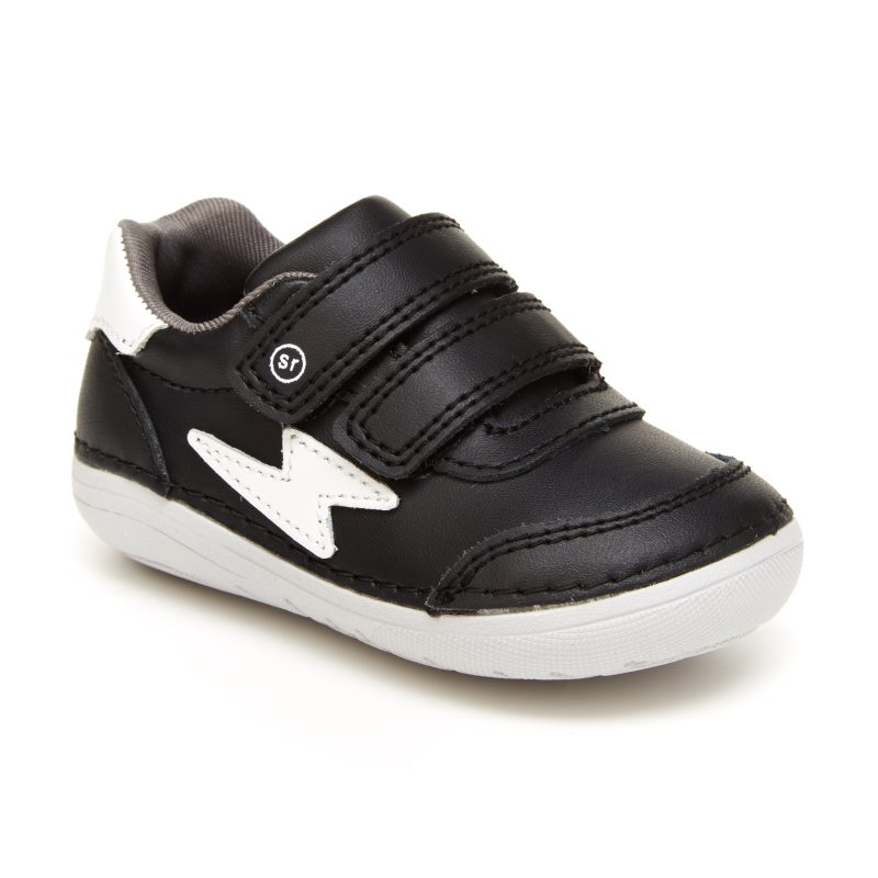 soft motion zips kennedy sneaker littlekid black 2