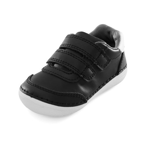 soft motion zips kennedy sneaker littlekid black 8