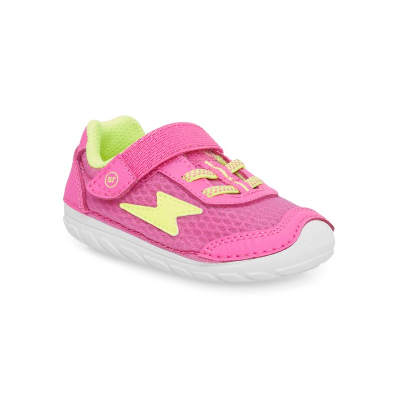 soft motion zips runner sneaker littlekid hot pink hot pink 2