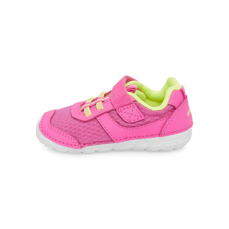 soft motion zips runner sneaker littlekid hot pink hot pink 4