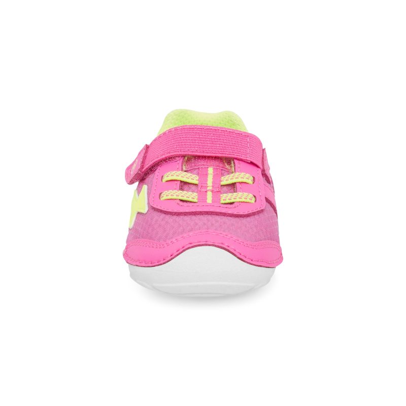 soft motion zips runner sneaker littlekid hot pink hot pink 5