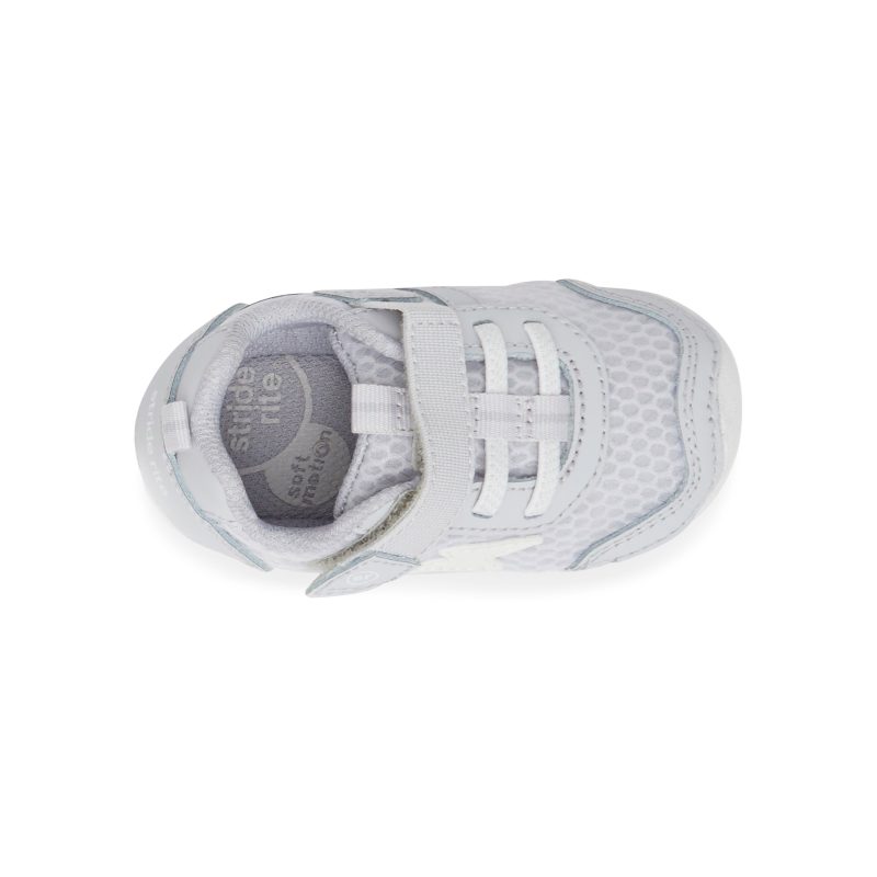 soft motion zips runner sneaker littlekid grey 6