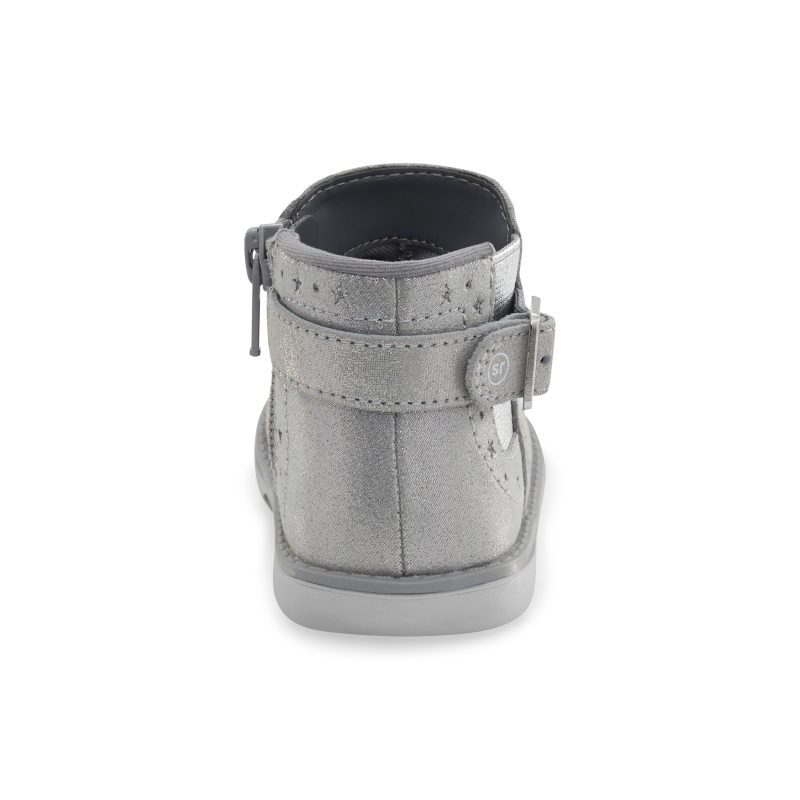 srtech agnes boot littlekid silver 3