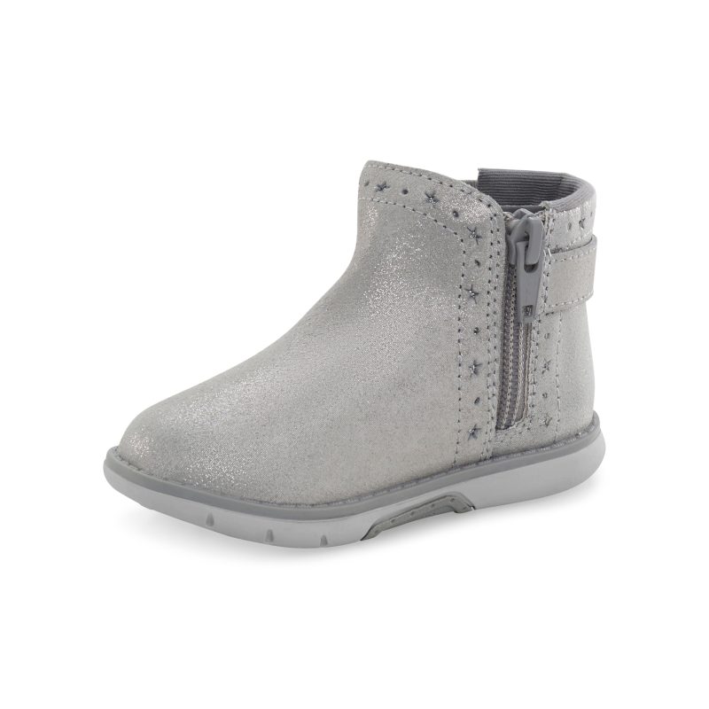 srtech agnes boot littlekid silver 8