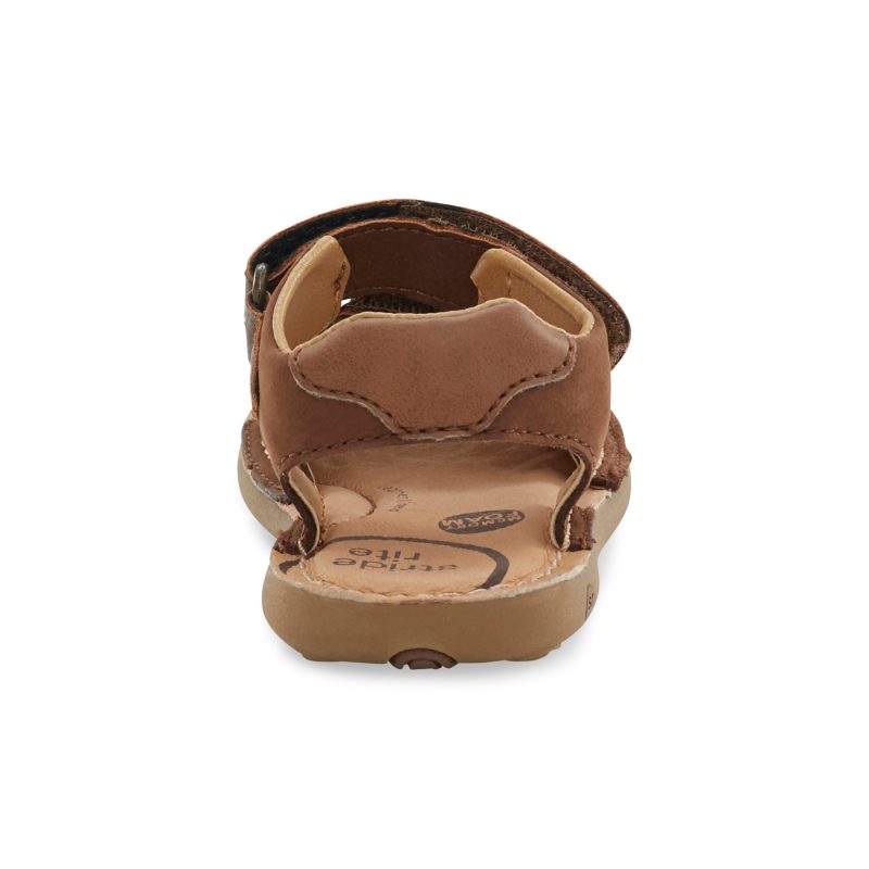 srtech aru sandal littlekid brown 3