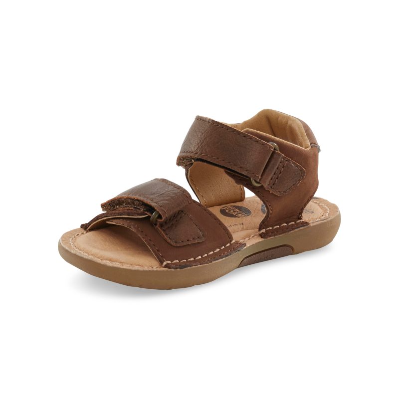 srtech aru sandal littlekid brown 9