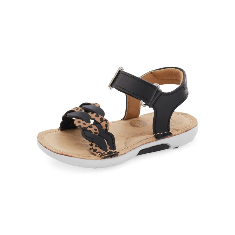 srtech monique sandal littlekid black 8