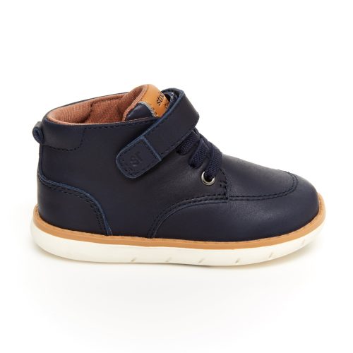 srtech quinn boot littlekid navy navy 1