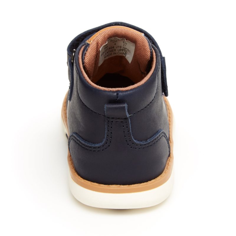 srtech quinn boot littlekid navy navy 3