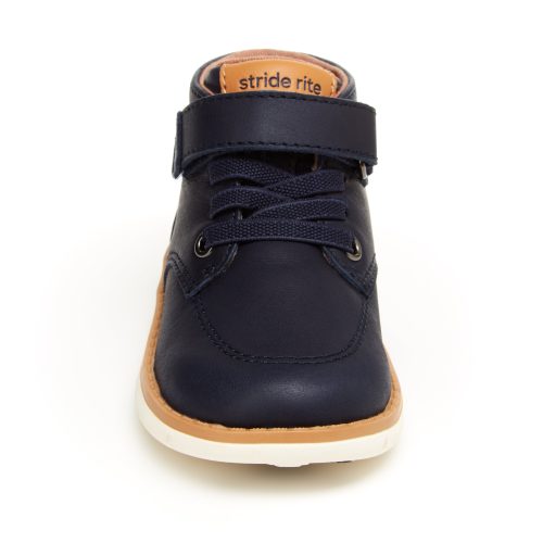 srtech quinn boot littlekid navy navy 5