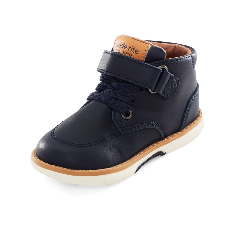 srtech quinn boot littlekid navy navy 8