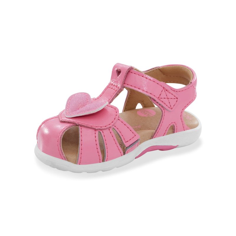 srtech zinnia sandal littlekid bright pink 8