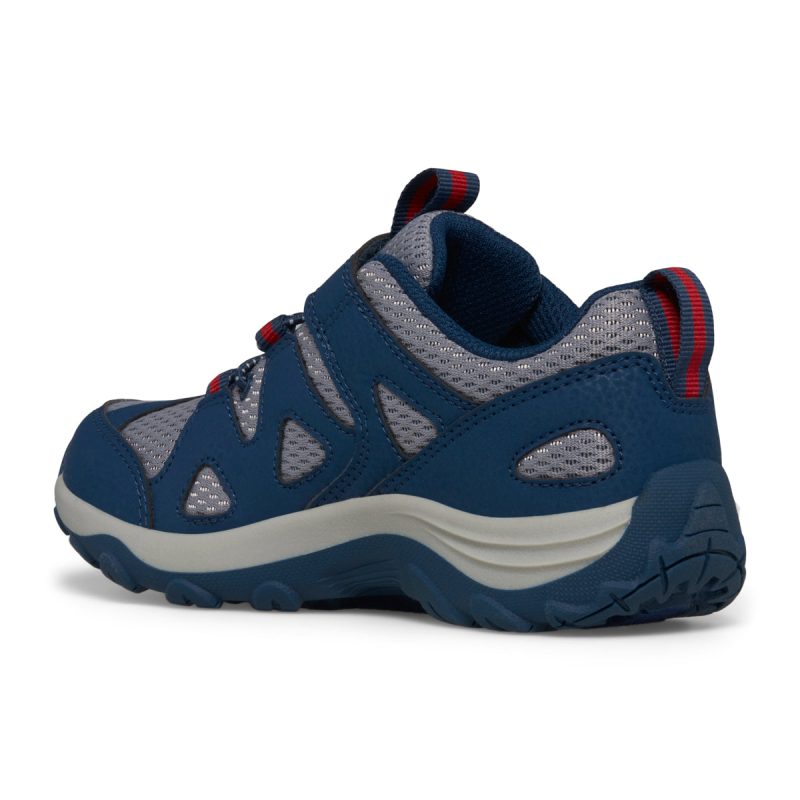 trail chaser 2 sneaker bigkid navy orange navy orange 3