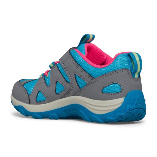 trail chaser 2 sneaker bigkid grey turq multi 3