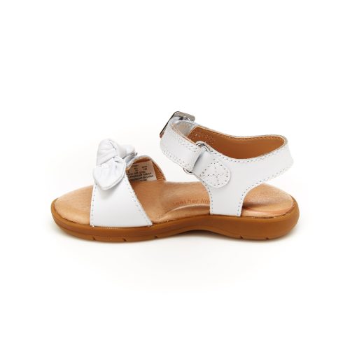 whitney sandal littlekid white white 4