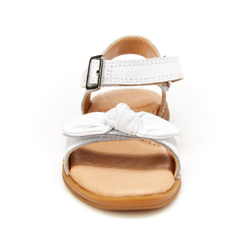 whitney sandal littlekid white white 5