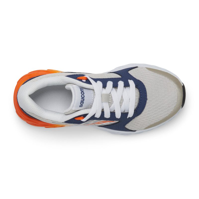 wind 20 sneaker bigkid grey navy orange grey navy orange 5