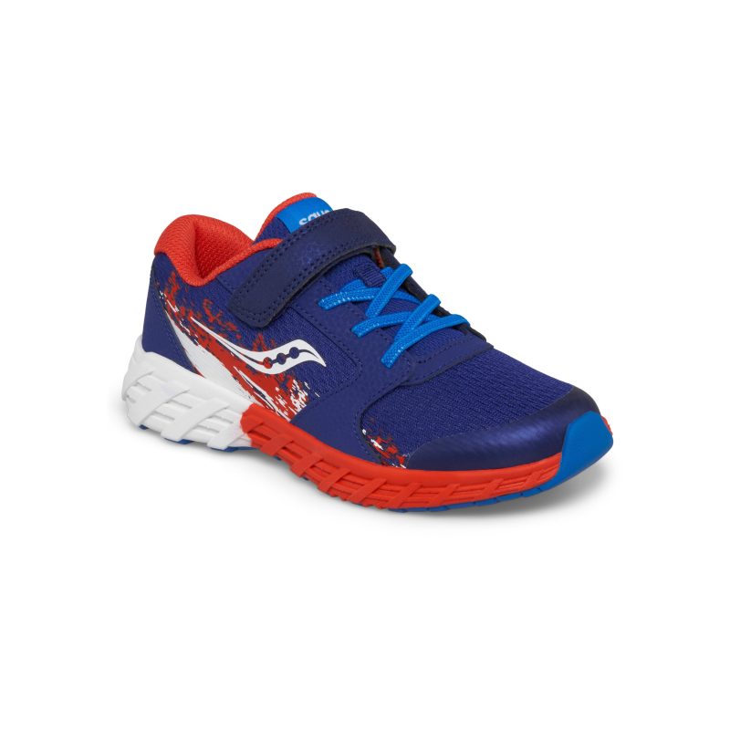 wind ac 20 sneaker bigkid navy red white navy red white 2