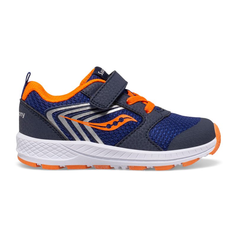 wind fst jr sneaker littlekid navy orange navy orange 1