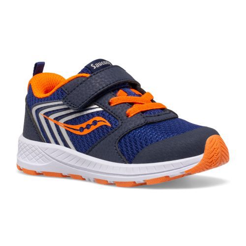 wind fst jr sneaker littlekid navy orange navy orange 2