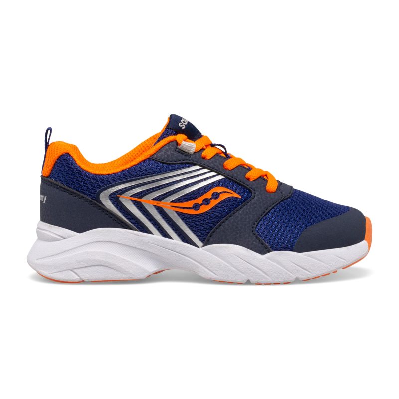 wind fst ltt sneaker bigkid navy orange navy orange 1