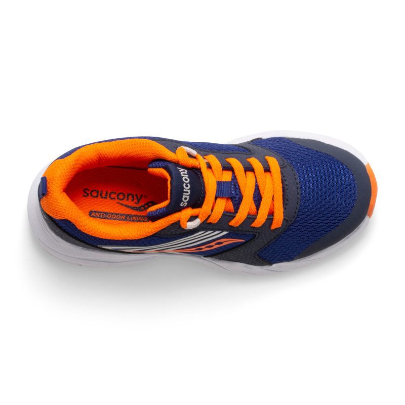 wind fst ltt sneaker bigkid navy orange navy orange 5