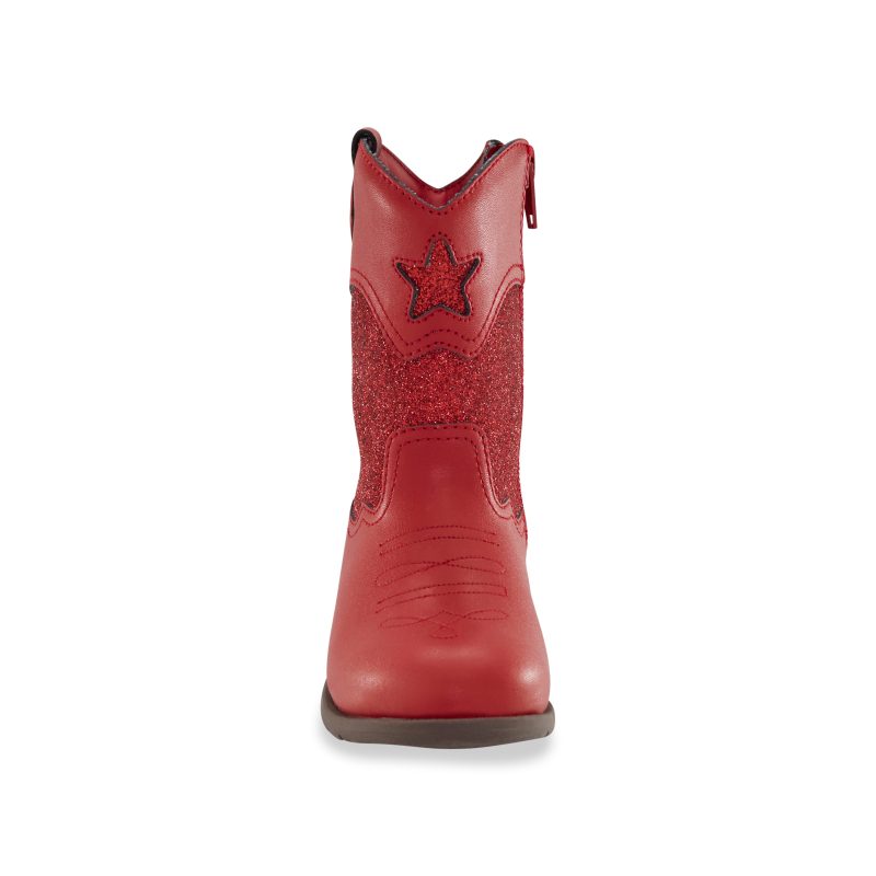 wynona western boot bigkid red red 4