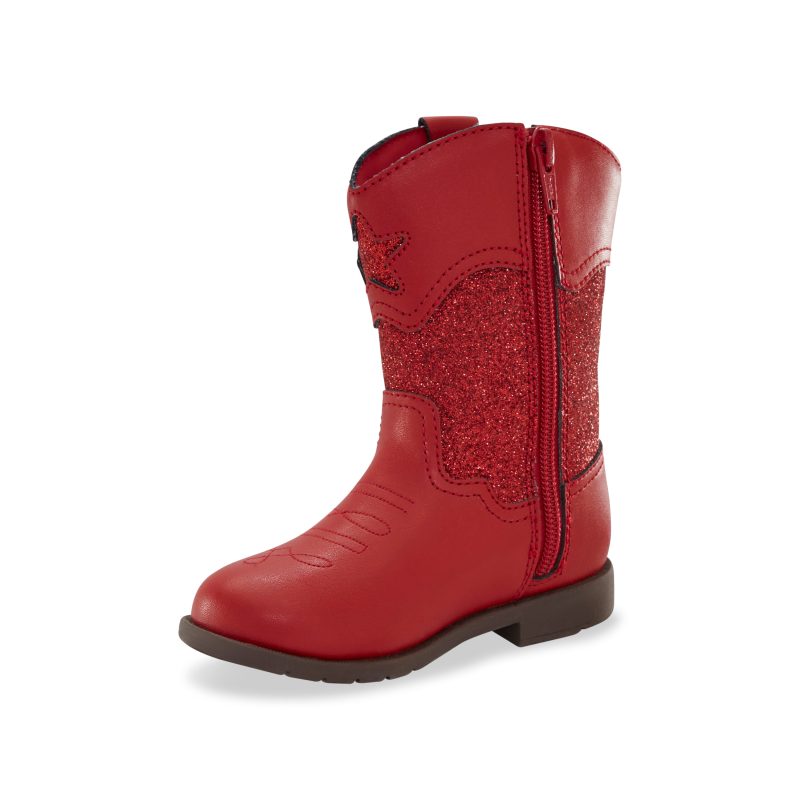 wynona western boot bigkid red red 8