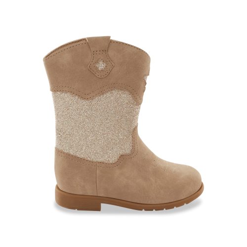 wynona western boot bigkid taupe taupe 1