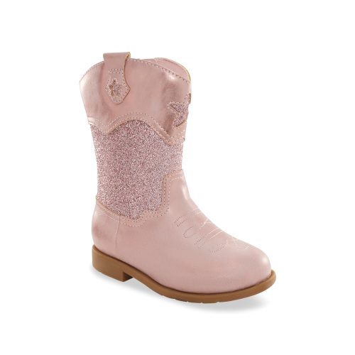 wynona western boot bigkid blush 4